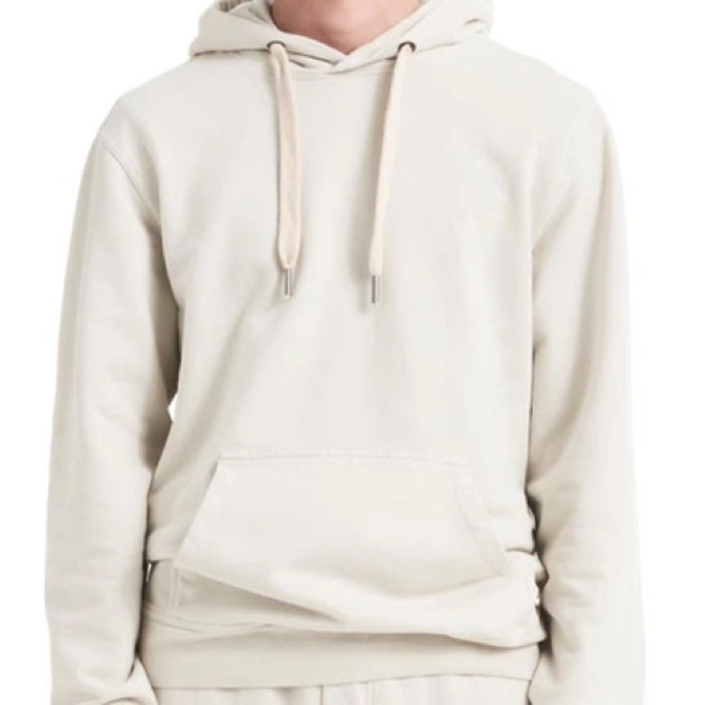 Buck Mason White Hoodie